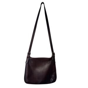 Vintage Coach Glove Tanned Cowhide Brown Leather Bag 9146 Rare